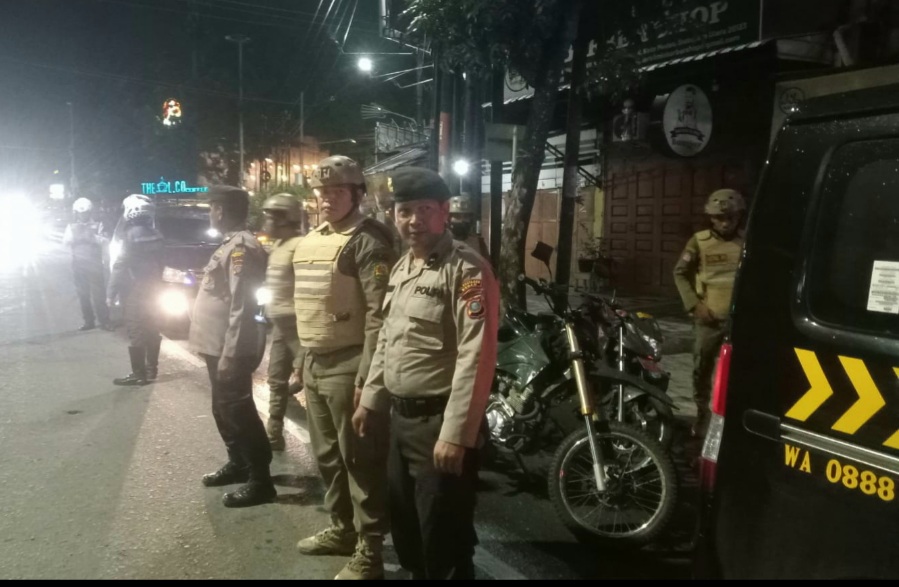 Polsek Sunggal Patroli Tumpas Begal mulai Malam hingga Pagi