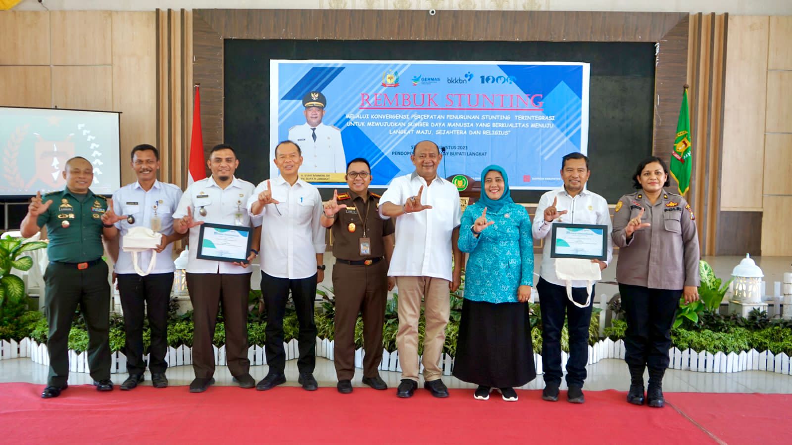 Plt Bupati Langkat Buka Rembuk Stunting 2023, Begini Harapannya