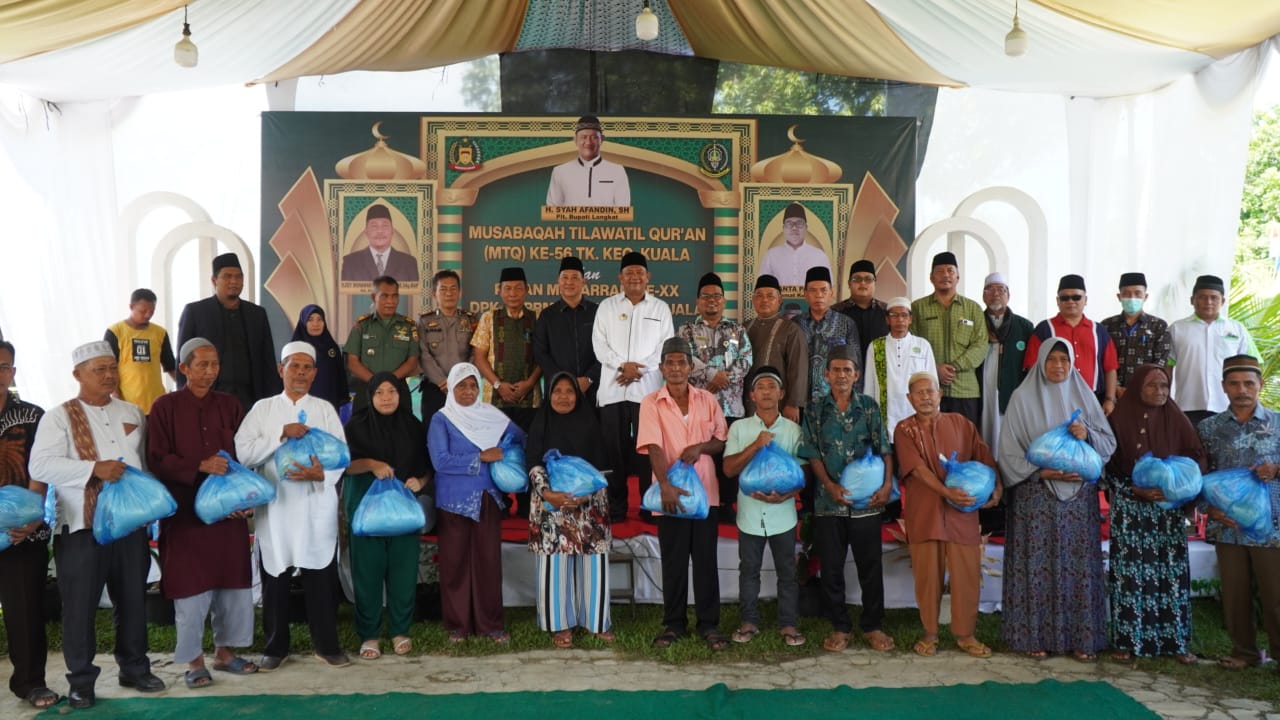 Diikuti 525 Peserta, MTQ ke-56 Kecamatan Kuala Resmi Dibuka Plt Bupati Langkat