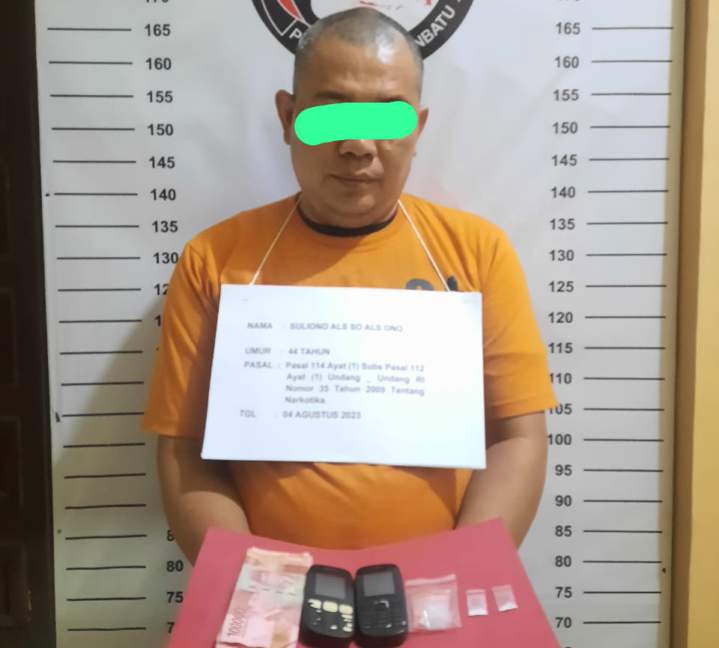 Polres Labuhanbatu Ringkus Pengedar Sabu