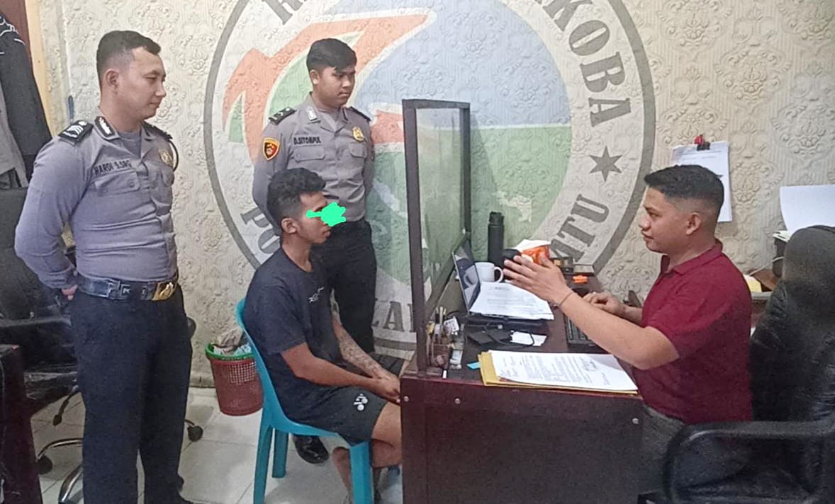 Jual Narkoba Dekat Posko KBN, Tole Diringkus Polisi Puluhan Gram Sabu Disita