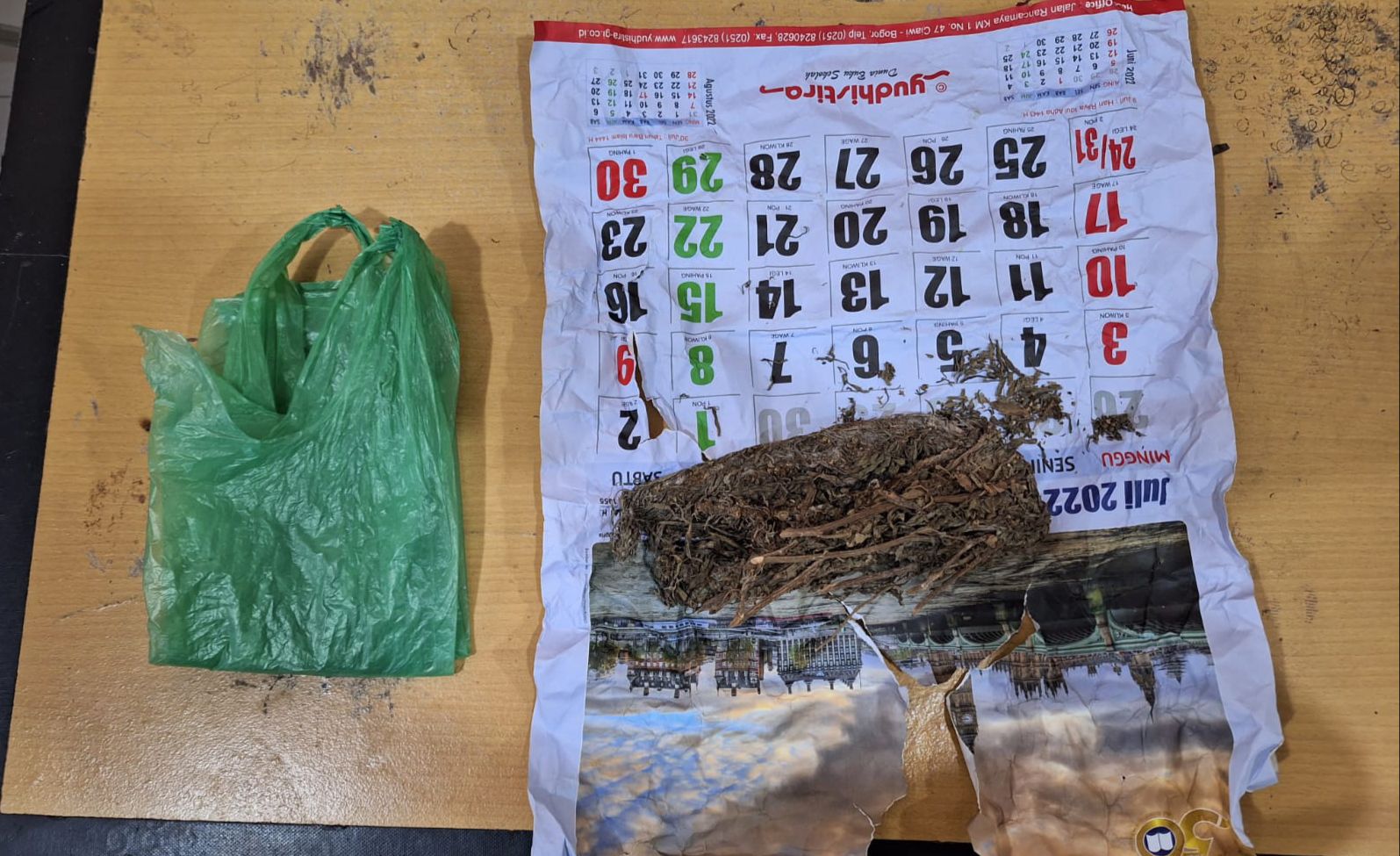 Pengedar Ganja Digrebek Satres Narkoba Polres Tanah Karo 
