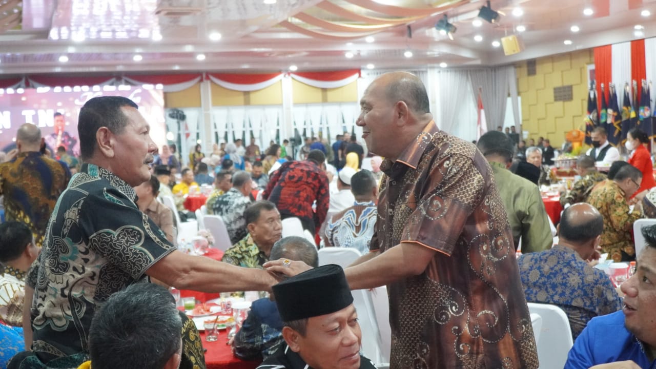Plt Bupati Langkat Ikut Hadiri Lepas Sambutan Pangdam I/BB