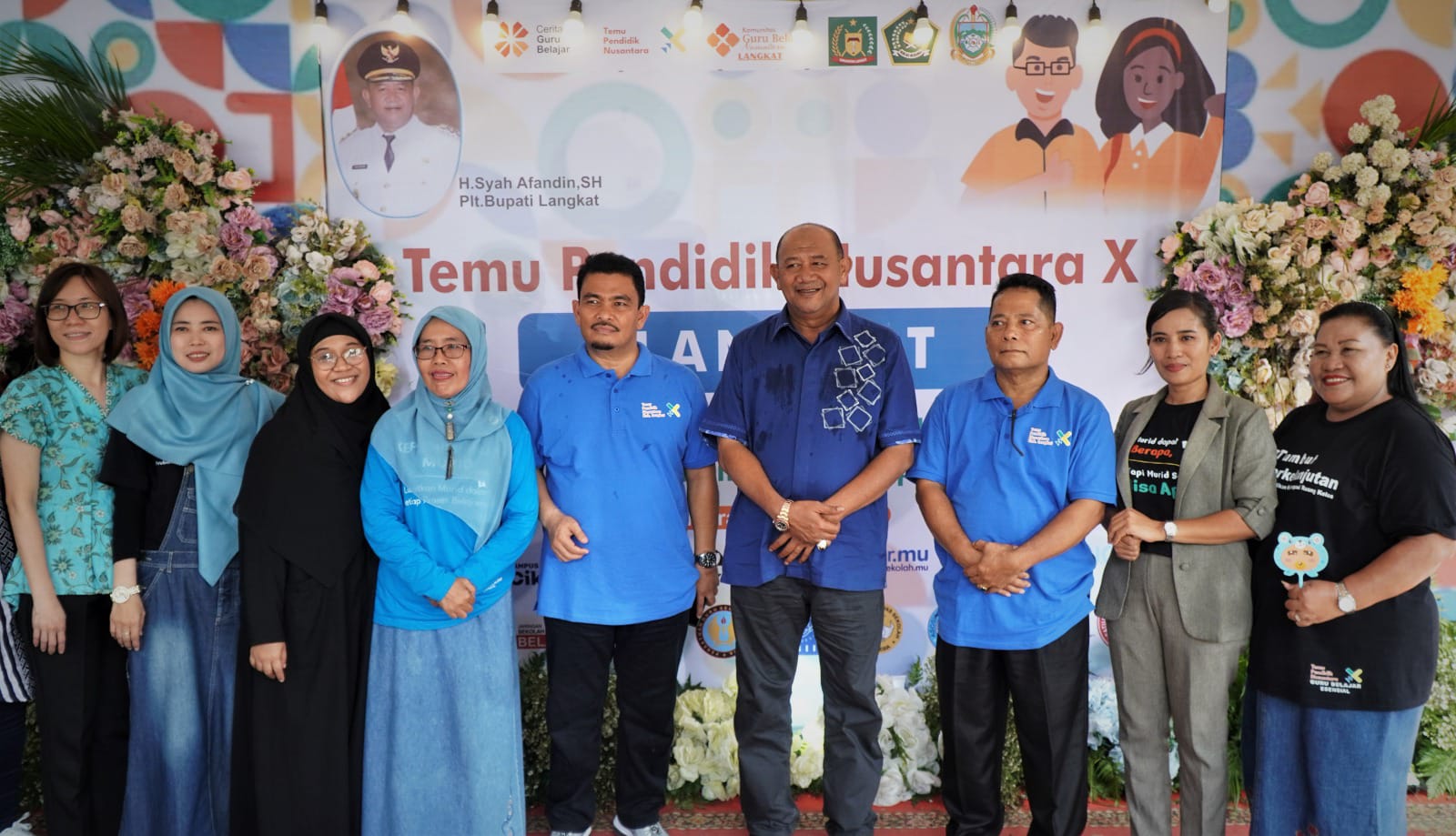 Hadiri Temu Pendidikan Nusantara X, Plt Bupati Langkat Minta Para Guru Menanamkan Akhlak