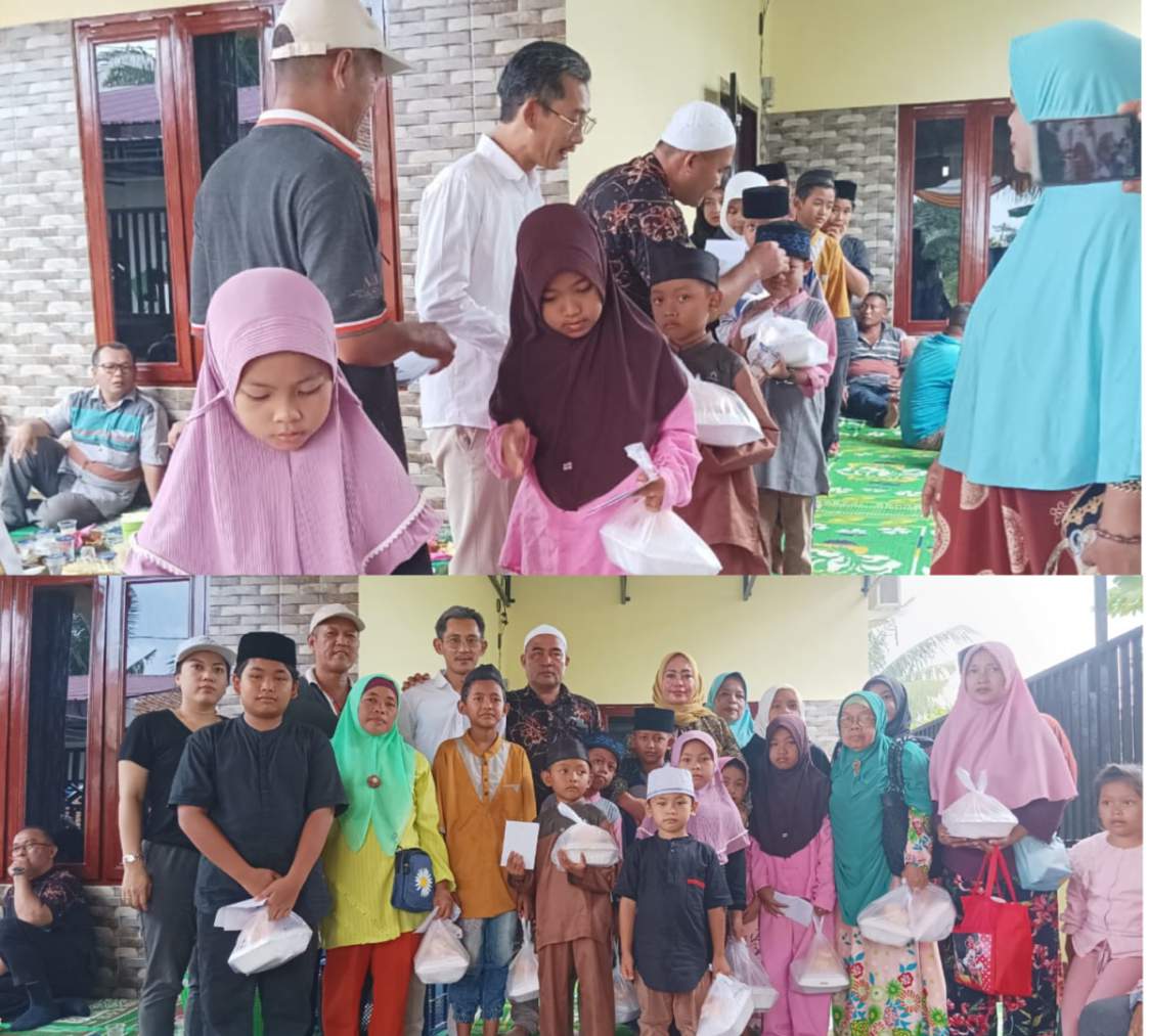 Pererat Silaturrahmi, Tim Joni untuk Prabowo Hadiri Syukuran Rumah Baru Warga di Patumbak