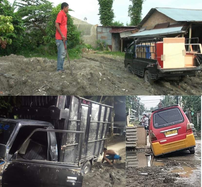 Sehari Usai Didemo Emak-emak, Warga Jermal 17 Nyaris Bentrok dengan Pekerja Proyek Drainase