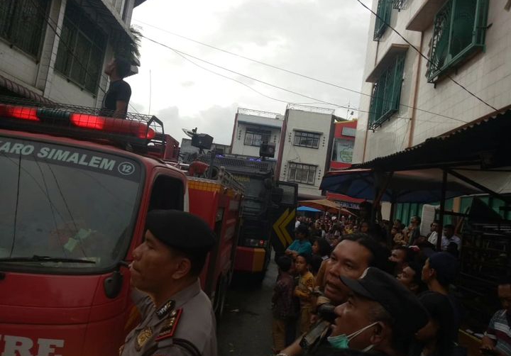4 Ruko Di Tanah Karo Terbakar 
