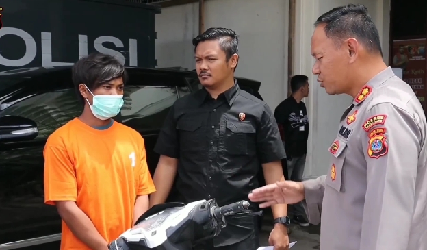 Satreskrim Polres Tanah Karo Tangkap Pelaku Curanmor