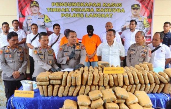 217 Kasus Diungkap Sat Narkoba Polres Langkat Dalam Waktu 8 Bulan