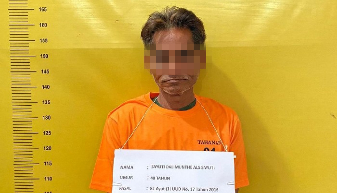 Cabuli Bocah 7 Tahun, Pria Ini Diciduk Satreskrim Polres Labusel