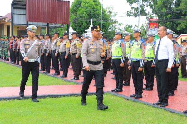 Hari Pertama, Polres Labuhanbatu Melaksanakan Opa Zebra 2023
