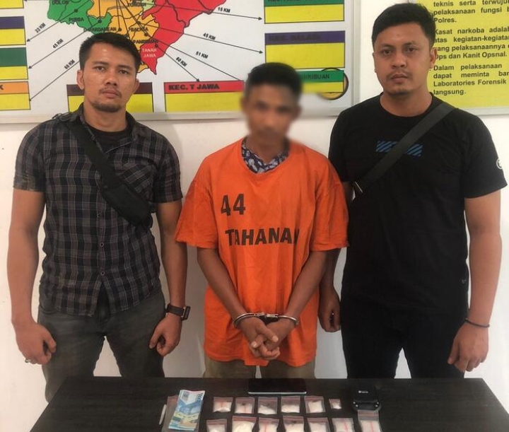 Sat Narkoba Polres Simalungun Tangkap Bandar Sabu