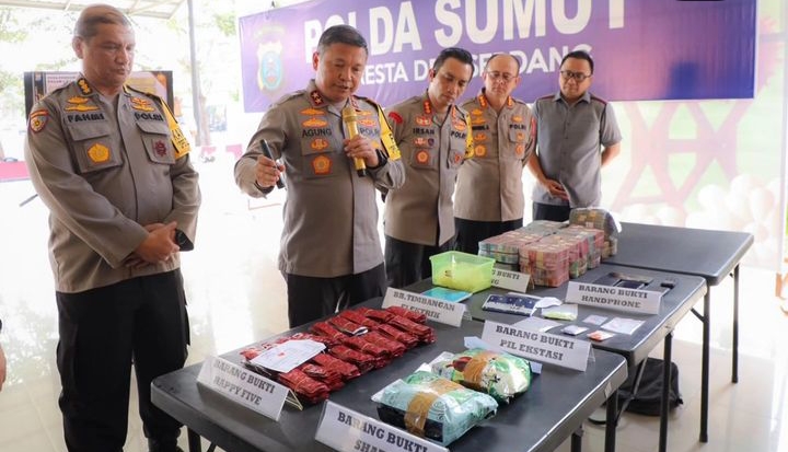 Polda Sumut Terus Komitmen  Dalam Pemberantasan Peredaran dan Penyalahgunaan Narkoba