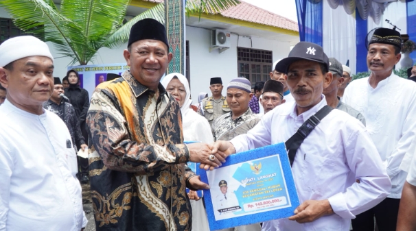 Syah Afandi Buka MTQ Ke 56 Sekaligus Penyerahan Bansos Ratusan Juta