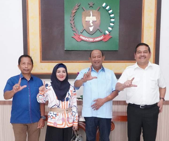 Plt Bupati Langkat Syah Afandin Terima Audiensi IKBIN, Bahas Kerjasama dengan Korea Selatan