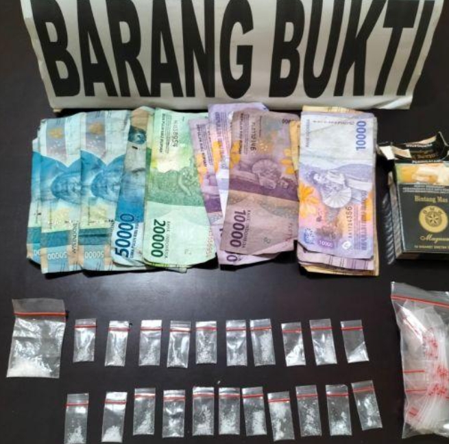 Polsek Bilah Hulu Tangkap Pengedar Sabu