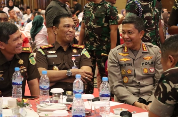 Kapolrestabes Medan Hadiri Acara Deklarasi Pemilu Damai 2024