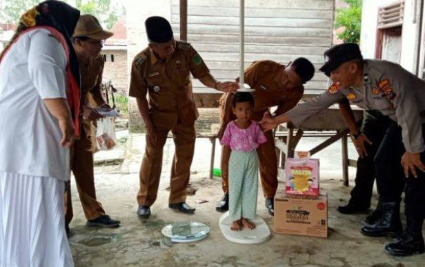 Polsek Kualuh Hilir Gelar Kegiatan Dan Percepatan Stunting