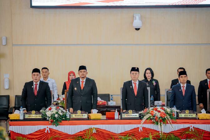 DPRD Medan Paripurna Dengarkan Pidato Kenegaraan Presiden