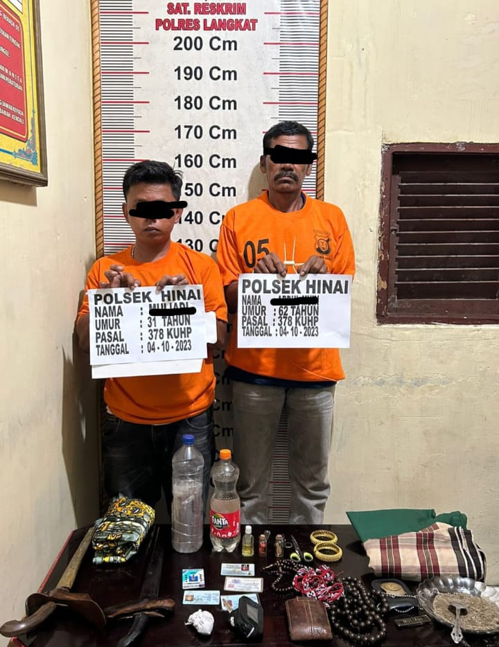Ngaku Bisa Gandakan Duit, Dukun Palsu Diamankan  
