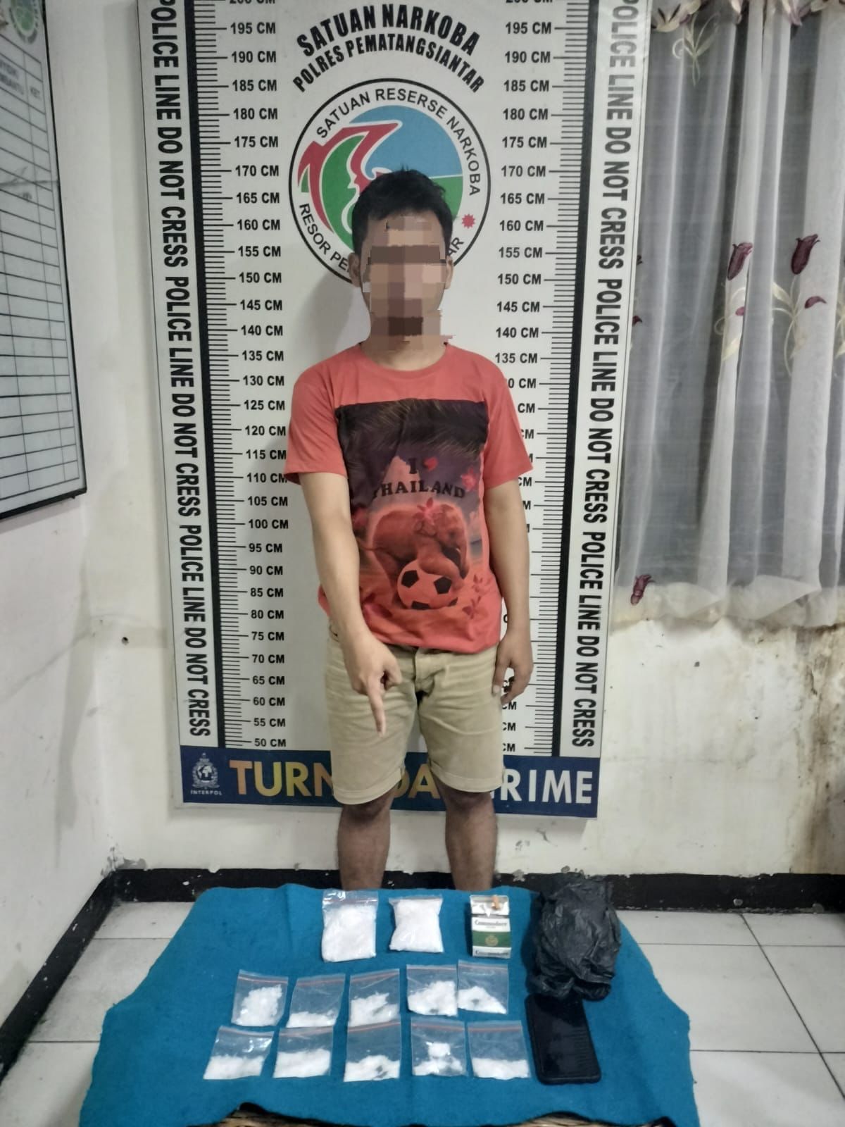 Timsus Binaan Kapolres Yogen, Gagalkan 1 Plastik Sabu Senilai Rp.217 Juta