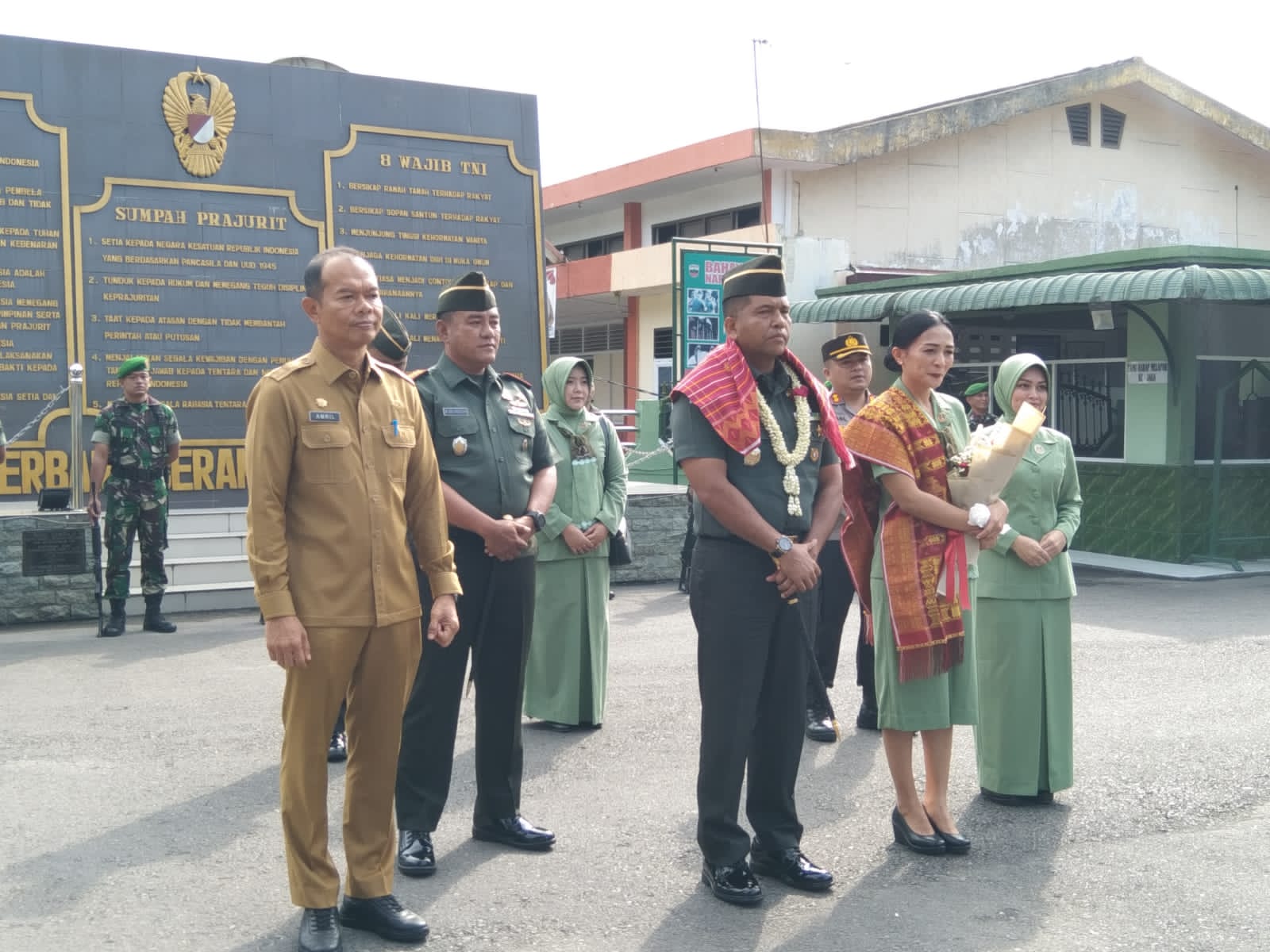 Danrem 022/PT Kunker D Wilayah Kodim 0203/LKT