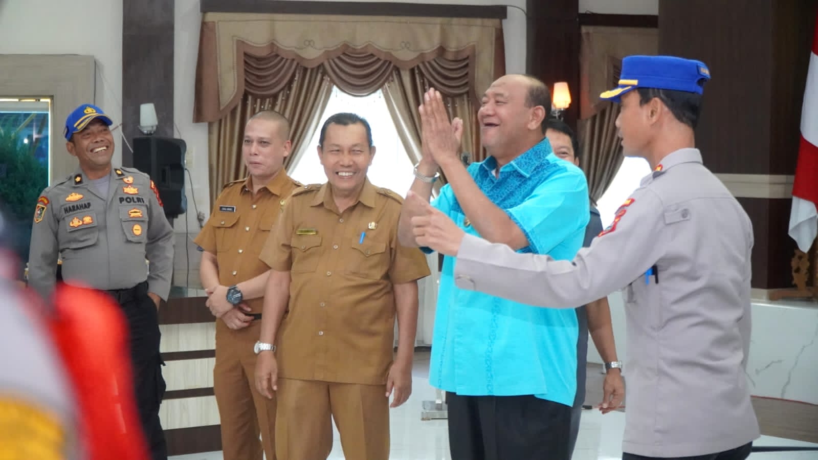 Plt Bupati Langkat Hadiri Kohesi Sosial Siswa Diktukba Polri Gel-II TA 2023