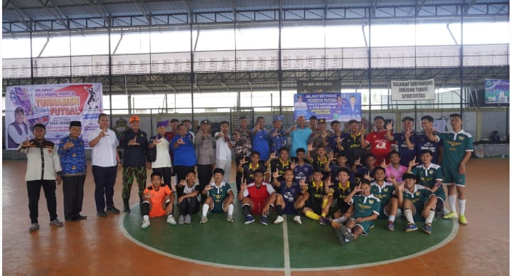 Turnamen Futsal Piala Plt Bupati Langkat Diikuti 54 Team
