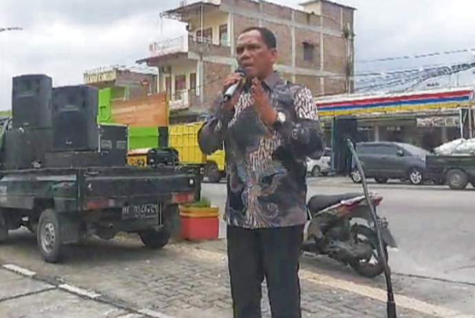 Anggota Dewan Demo, Desak Poldasu Gerebek Judi-Narkoba di Kutalimbaru