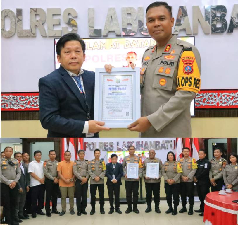 Lemkapi Kembali Beri Penghargaan Kepada Kapolres Labuhanbatu