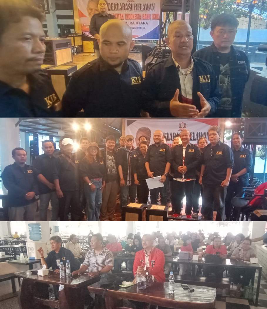 Deklarasi Relawan KIB Sumut: Mari Menangkan Ganjar-Mahfud Satu Putaran dengan Cara Santun