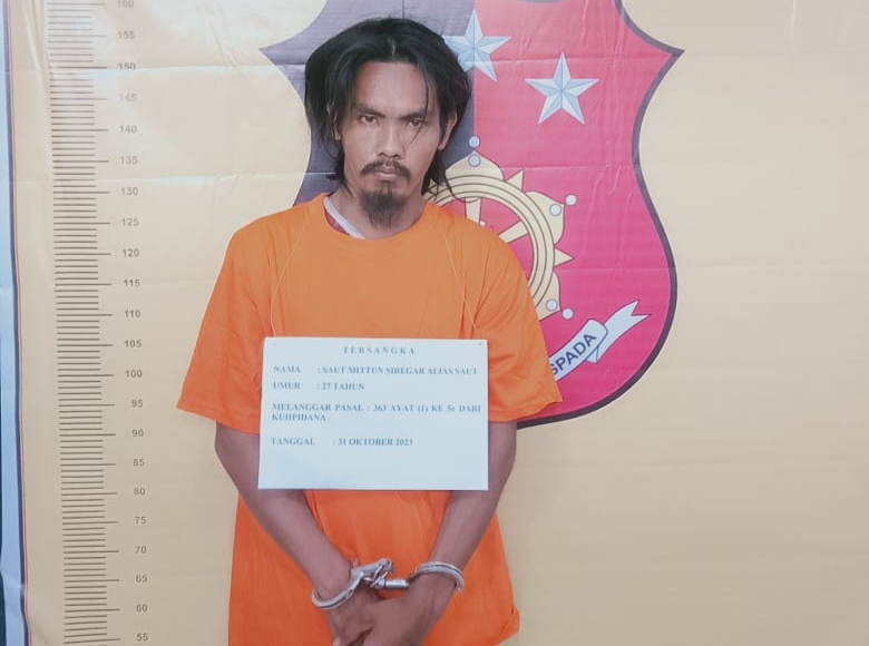 Operasi Sikat Toba 2023, Polsek Kualuh Hilir Tangkap Pelaku Pencurian 