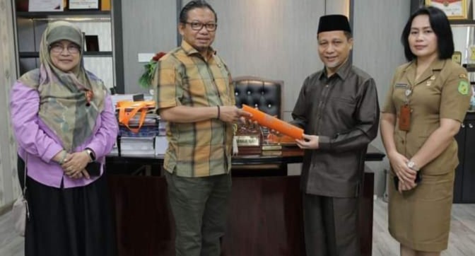 Rajudin Terima Kunker Ketua DPRD Kota Depok