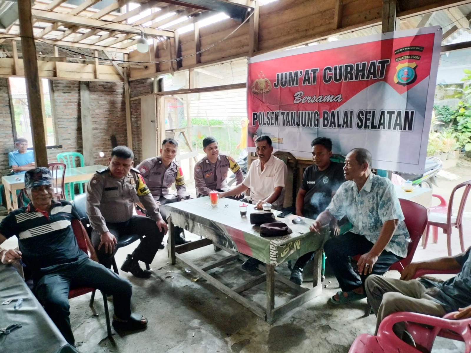 Wujudkan Kamtibmas Kondusif, Polres Tanjung Balai Laksanakan Cooling System Dengan Warga