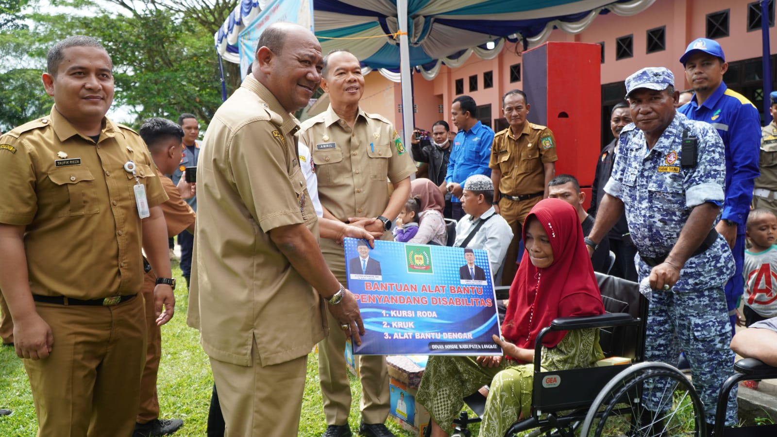 Plt Bupati Langkat Buka Pendidikan dan Pelatihan Tanggap Siaga Bencana