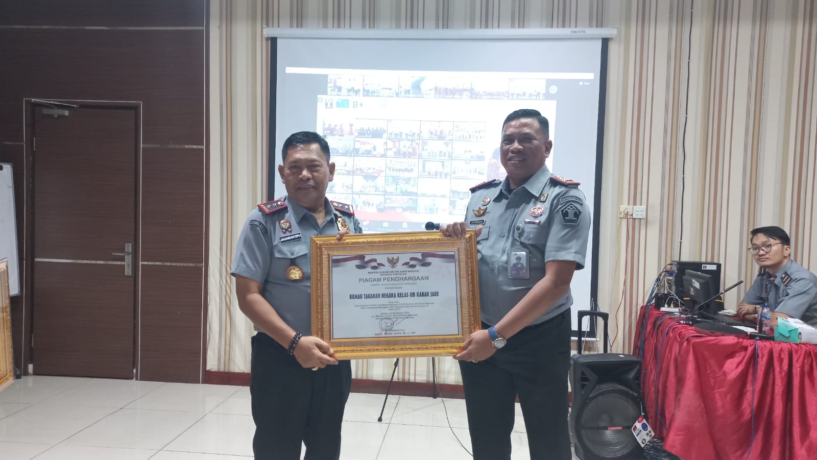 Karutan Kabanjahe Terima Penghargaan P2HAM