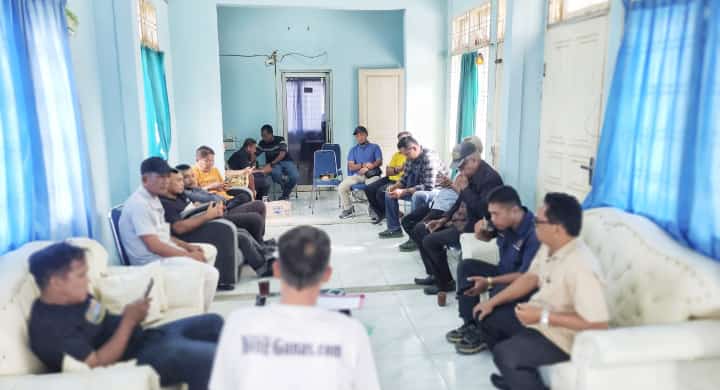 Jelang Konferensi Pers 2023, PWI Langkat Gelar Musyawarah Pembentukan Panitia