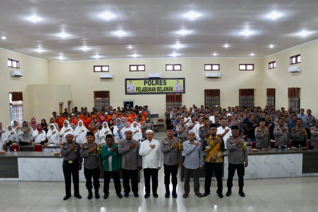 Polres Pelabuhan Belawan Gelar Kegiatan Binrohtal 