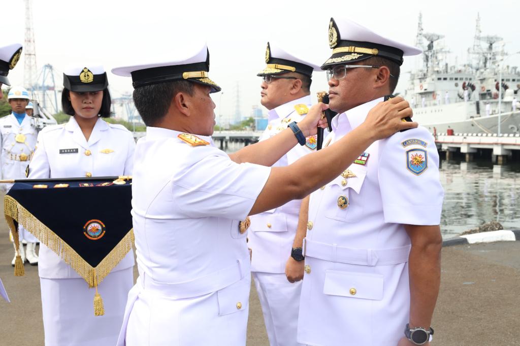 Upacara Sertijab Danlantamal I Belawan Berjalan Sukses