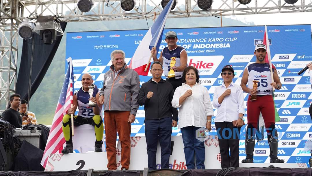 Pemerintah Kabupaten Karo  Sambut Kedatangan Peserta  Event Aquabike Jetski World Championship