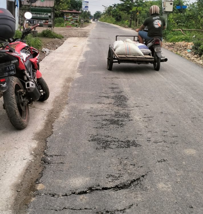 Pengerjaan Ruas Jalan M.Thalib Hasibuan Percut Sei Tuan Ajang Korupsi