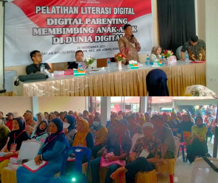 Kemen Kominfo Gelar Sosialisasi Digital Parenting, Aswan Jaya: Baik Buruknya Teknologi Tergantung Pemanfaatan
