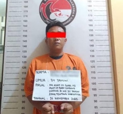Monster Bandar Narkoba Ditangkap Sat Narkoba Polres Labuhanbatu