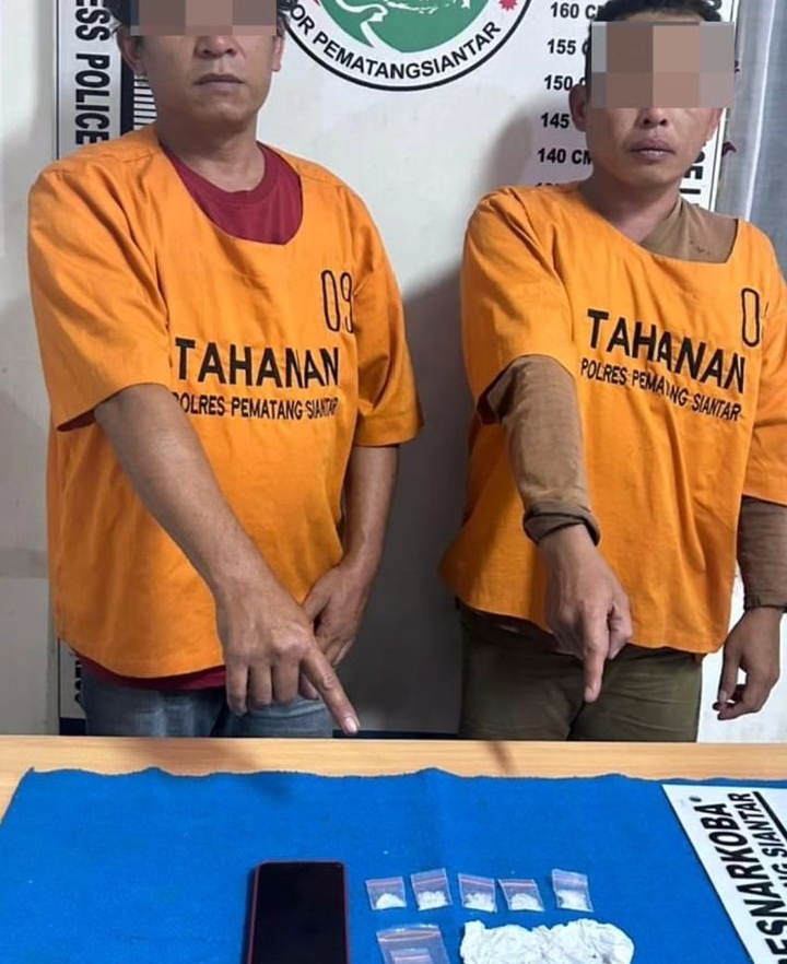 2 Warga Ajibata Ditangkap Gegara Bontot Sabu  
