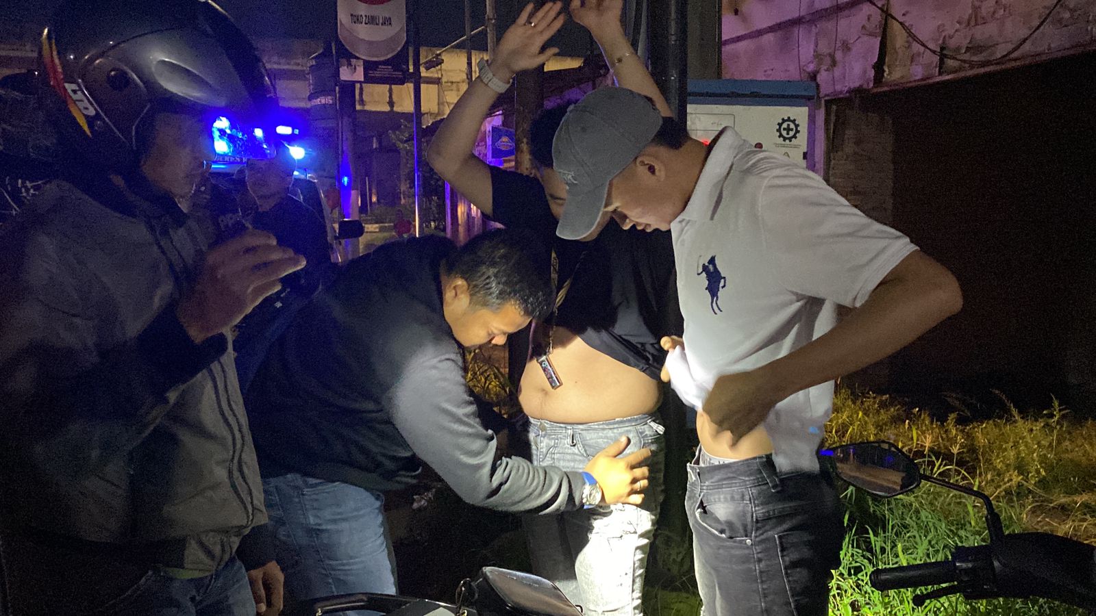 Ciptakan Bersih Peredaran Narkoba Polres Pelabuhan Belawan Gelar Razia Jalanan