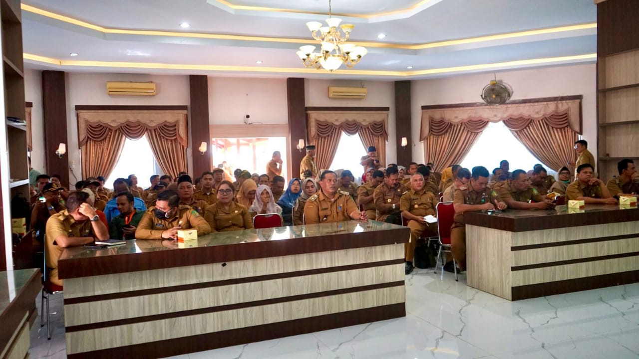 Plt Bupati Langkat Buka Rakor Kemiskinan Ekstrim