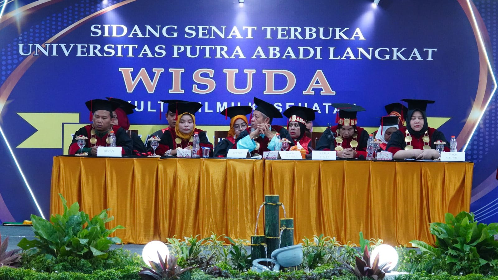 Plt Bupati Langkat Hadiri Sidang Senat Terbuka UNIPAL 2022/2023