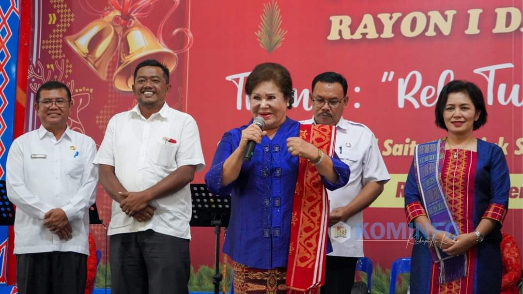Bupati Karo Hadiri Natal Saitun Se-GBKP Rayon I & Rayon II Tahun 2023 