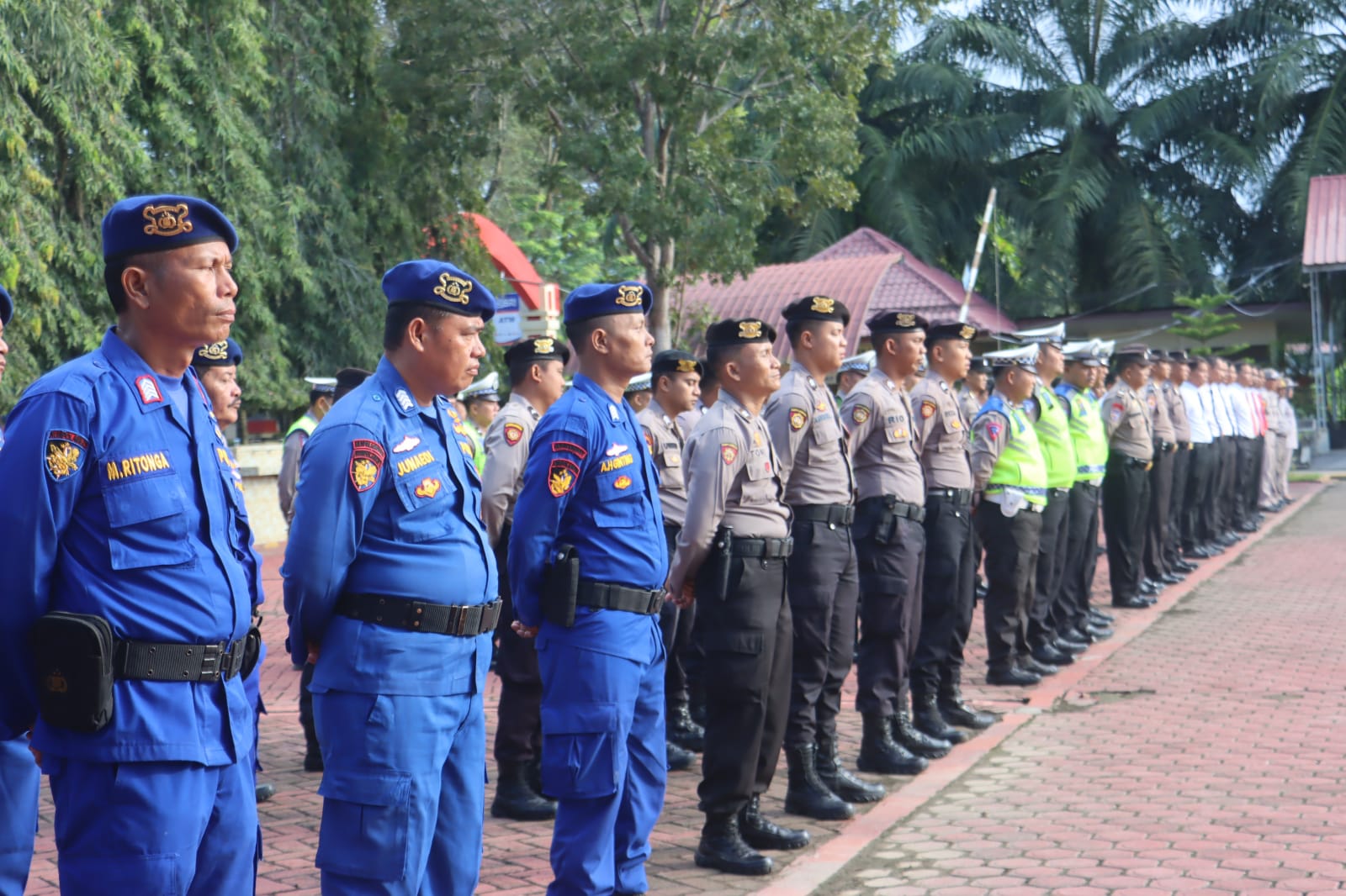 Polres Langkat Memperingati Hari Bela Negara Ke-75