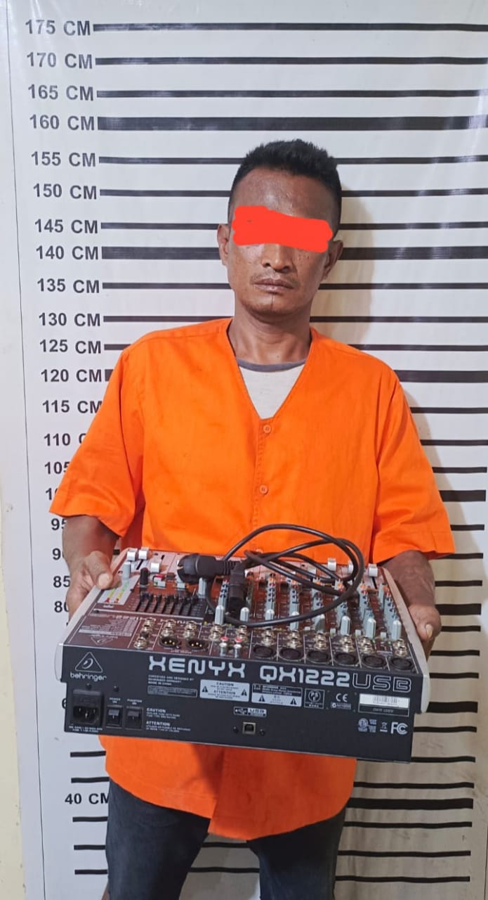 Ini Dia Wajah Pelaku Yang Mencuri di Masjid Raya Brandan